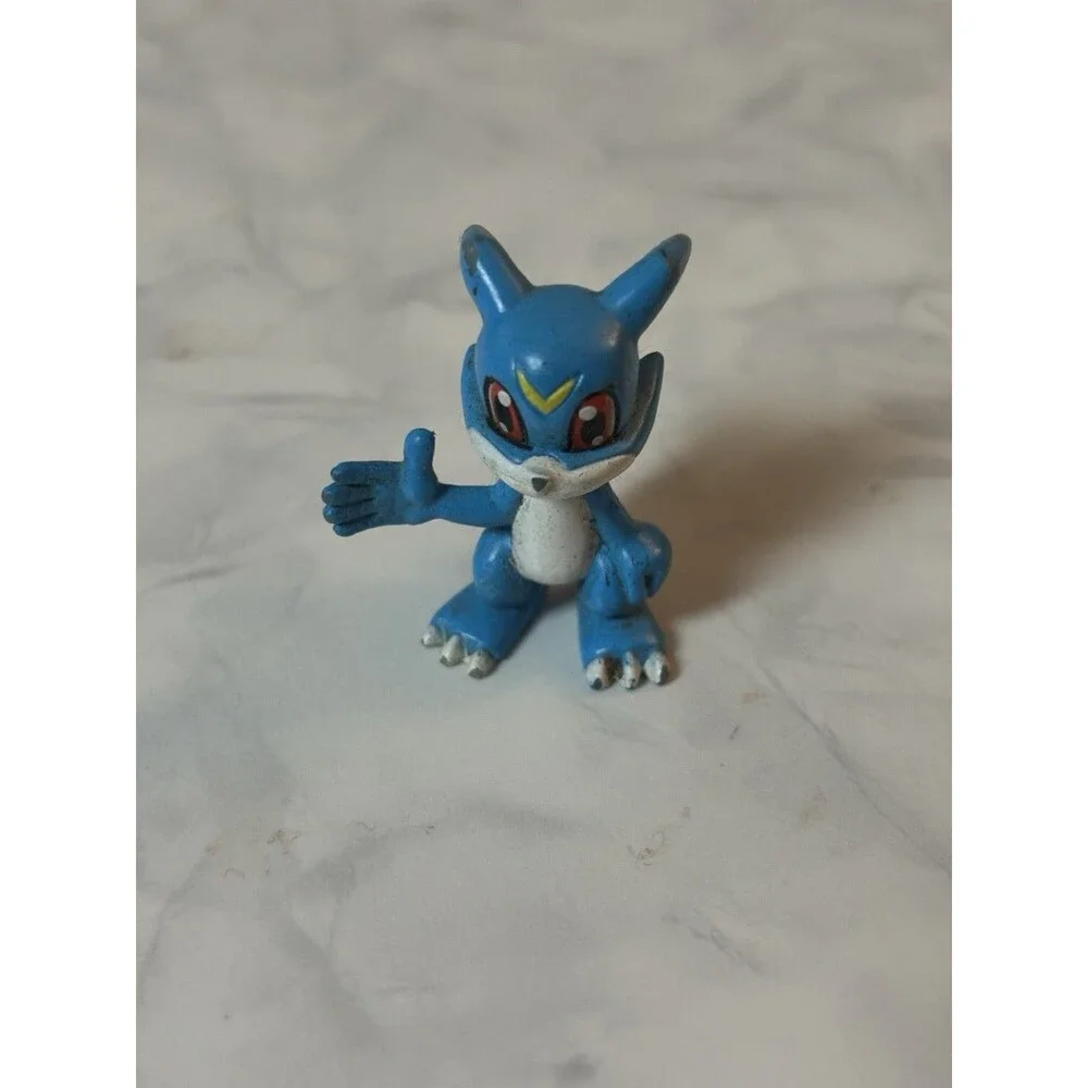 Vintage Digimon Veemon Mini Figure 2000 Bandai H-T PVC Toy 1.5
